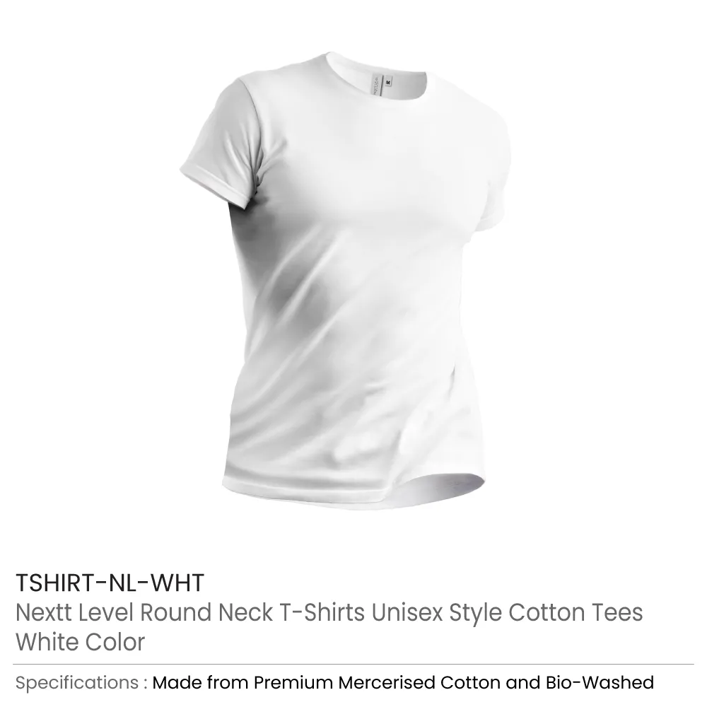 Nextt-Level-Tshirt-White-NL-WHT.webp