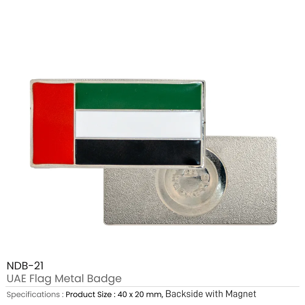 UAE-Flag-Metal-Badges-Rectangle-with-Magnet-NDB-21.webp